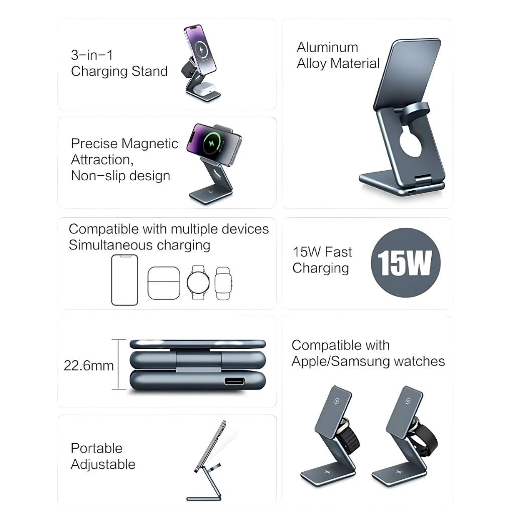 CHARGIFY® Fold Plus - Apple